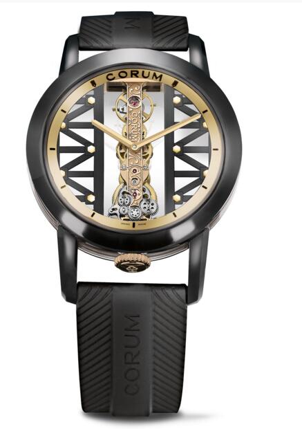 Best replica Corum Bridges Golden Bridge Round 43 B113/03831 - 113.955.95/F371 GG19R watch reviews